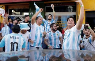 VIDEO Nebunie după calificarea Argentinei! Fanii sud-americani au declanșat fiesta în Buenos Aires și Miami