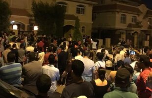VIDEO+FOTO UPDATE Adresa lui Mo Salah a fost postată pe rețelele de socializare » Mii se fani s-au prezentat în fața casei lui în miezul nopții