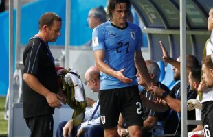 Vești proaste pentru Uruguay » Cavani nu va juca titular cu Franța! Cine e atacantul care îl va înlocui