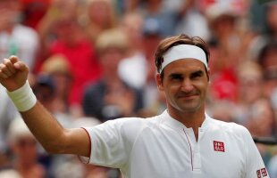 Victorie impresionantă pentru Roger Federer » S-a calificat fără emoții în turul III la Wimbledon + cine e viitorul adversar