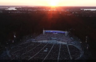 VIDEO Peste 16.000 de oameni au cântat la Riga pentru celebrarea independenţei Letoniei