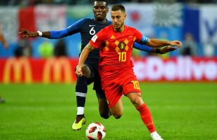 FRANȚA - BELGIA 1-0 // Eden Hazard, reacție furibundă: "Prefer să pierd jucând frumos cu Belgia, decât să câștig cu Franța"