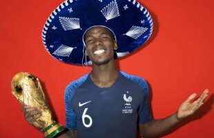 VIDEO+FOTO Francezii s-au pozat cu trofeul pentru site-ul FIFA în ipostaze amuzante » Pogba a făcut senzație :D