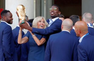 VIDEO Pogba făcut spectacol la Palatul Elysee: "N'Golo Kante e micuț, e drăguț și l-a distrus pe Lionel Messi" :D