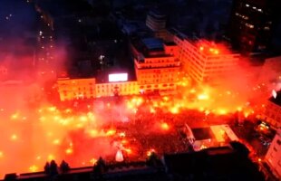 VIDEO+FOTO Imagini fabuloase de la Zagreb » Peste 100.000 de persoane au celebrat performanța naționalei Croației! Din '96 n-au mai fost atâția oameni pe străzi