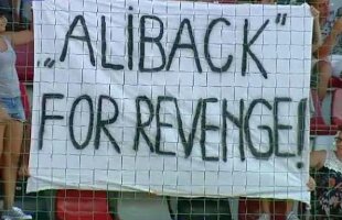 Isterie la Giurgiu în momentul intrării lui Alibec pe teren: "Aliback for revenge!"