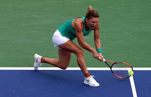 SIMONA HALEP - ASHLEIGH BARTY // FOTO + VIDEO Liderul mondial continuă să strălucească! Victorie solidă și calificare în sferturi la Cincinnati » Revine pe teren după miezul nopții