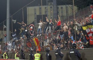 CFR CLUJ - DINAMO // Ultrașii dinamoviști au luat cu asalt Clujul » Prezență numeroasă + reciprocitate cu fanii lui U Cluj