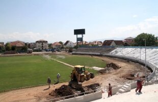 FOTO Stadionul va fi terminat într-o lună » Noutăți despre stadiul modernizărilor: gata pentru meciurile cu CFR și FCSB