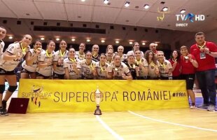 VIDEO SCM Râmnicu Vâlcea produce marea SURPRIZĂ: învinge campioana CSM București în Supercupa României la handbal feminin 
