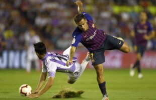 FOTO Barcelona se revoltă după meciul jucat pe un gazon mai prost ca în România: "A fost o rușine, e deplorabil!" » Jordi Alba l-a "copiat" pe Mitriță
