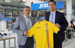 FOTO FRF a semnat un nou contract cu Joma: "Ne mândrim că naționala României evoluează în echipamentul creat de noi"