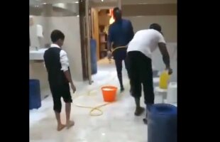 VIDEO Un star din Premier League filmat în timp ce curăța o toaletă! Clipul a devenit imediat viral