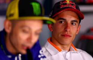 Marquez vrea să facă pace cu Rossi și-i cere ajutorul italianuluI: "Eu le spun fanilor mei să respecte toți piloții. Ne riscăm viața în fiecare cursă"