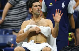 FOTO US Open transpirat » Tricouri complet ude, sudoare țâșnind din toți porii și pauze pentru schimbarea echipamentului. S-a întâmplat în fiecare zi la New York