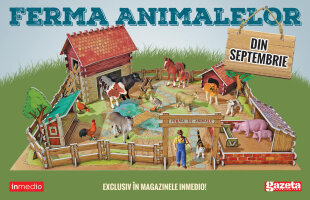 Ferma animalelor, în magazinele Inmedio