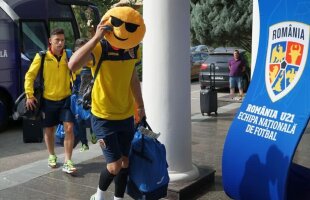 ROMÂNIA U21 - BOSNIA U21 » "Tricolorii mici" au ajuns astăzi la Constanța » Cine a fost show-man-ul trupei lui Mirel Rădoi :) 