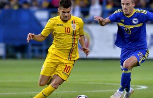 ROMÂNIA U21 - BOSNIA U21 2-0 // Ianis Hagi explică golul uluitor din corner: "Mă gândeam la asta încă din prima repriză"