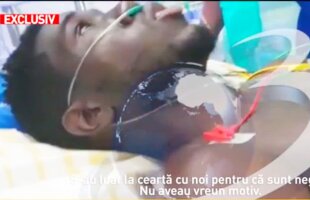 Înfiorător! Joseph McClain, baschetbalistul înjunghiat la Brăila, a vorbit de pe patul de spital: "De asta s-au luat la ceartă cu noi!"