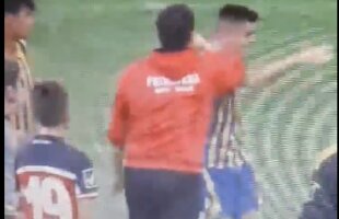 VIDEO Incident reprobabil la un meci de juniori » Un oficial a bruscat un puști din echipa adversă! Plângeri către Protecția Copilului și FRF 