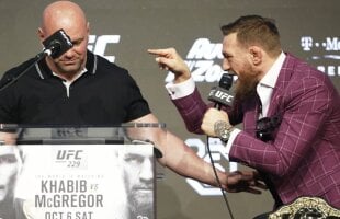 VIDEO + FOTO HAOS total! Conor McGregor a depășit limita înaintea celei mai mari lupte din istoria UFC: "Dacă ai fi coborât, acum ai fi fost mort, iar eu aș fi fost într-o celulă, la închisoare"
