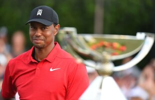 FOTO Tiger Woods, în lacrimi după primul turneu câștigat în ultimii 5 ani: "A fost greu să nu plâng după ultima gaură"