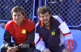 VIDEO Ca la 30 de ani » Imagini GENIALE cu Gigi și Victor Becali în '89, la prima lor apariție în anturajul "naționalei" :D