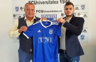 FOTO Marcel Pușcaș a fost numit oficial la FC U Craiova, în Liga a 3-a » Inedit: pe cine a pus Mititelu să-l prezinte