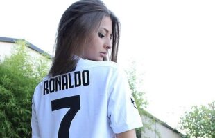 FOTO Nu crede în acuzațiile de viol! O divă din Italia s-a pozat în ipostaze supersexy cu tricoul lui Ronaldo