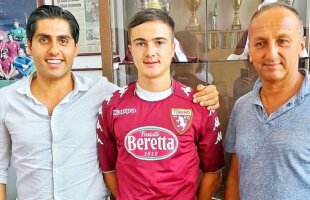 Un puști român impresionează la juniorii lui Torino » Votat printre cele mai mari speranțe ale clubului
