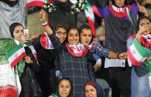 Revoltător! Politicul se implică și vrea să îndepărteze din nou femeile din Iran de pe stadion: "Când o femeie vede bărbați semidezbrăcați, se ajunge la păcat!"