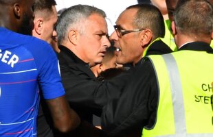 GALERIE FOTO 4 goluri în Chelsea - Manchester United! » Imagini incredibile pe Stamford Bridge Jose Mourinho a sărit la bătaie!