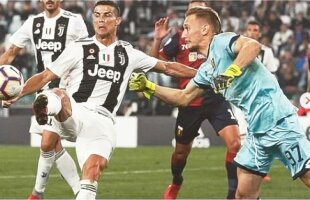 FOTO Ionuț Radu, mesaj special pentru Cristiano Ronaldo după Juventus Torino - Genoa, 1-1