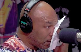 VIDEO Mike Tyson a plâns în direct! Momentul care l-a făcut pe fiorosul pugilist să lăcrimeze