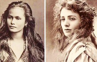 VIDEO Imagini de acum 100 de ani cu cele mai frumoase femei de atunci: o româncă figurează printre ele