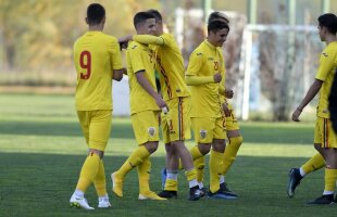 Victorie la limită pentru naționala U16 a României! A câștigat primul amical din dubla cu Macedonia 