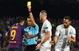 VIDEO Hațegan, impecabil în Barcelona - Inter! Două momente dificile gestionate perfect » Suárez l-a înjurat: "Fuck off!"