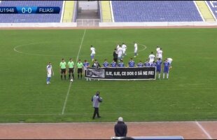 FOTO "Ilie, Ilie, ce dor o să ne fie!" » FC U Craiova a dedicat victoria de azi din Liga a 3-a memoriei lui Balaci. Etapa viitoare, șocul cu CS U!