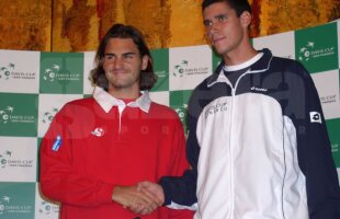 GALERIE FOTO Roger Federer, devorator de români » Cine a fost singurul român care l-a învins pe marele campion elvețian + imagini memorabile cu Federer în România