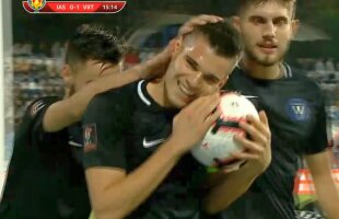 VIDEO + FOTO Bucurie inedită a lui Ianis Hagi » Cum a sărbătorit golul marcat în Cupa României, al 5-lea în poarta lui Poli Iași