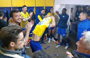 DUNĂREA CĂLĂRAȘI - FCSB 2-1 // FOTO + VIDEO Delir în vestiar! Dan Alexa și jucătorii săi au pornit fiesta după ce au eliminat-o pe FCSB din Cupă » Ce au scandat