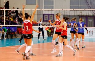 Aproape de obiectiv » Volei Alba Blaj e la un meci distanță de grupele Ligii Campionilor la volei feminin