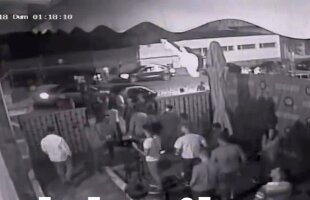 VIDEO Imagini cu puternic impact emoțional! A apărut filmul complet al scandalului de la Brăila, în care au fost înjunghiați baschetbaliștii americani