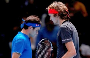 TURNEUL CAMPIONILOR. Roger Federer a reacționat imediat după conflictul dintre Zverev și fani: "Prietene, te rog, taci"