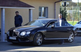 Se întrec în Bentley-uri! Supermașinile lui Rednic și Negoiță fac senzație la Dinamo