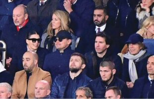 Un Parc des Princes plin de staruri în tribună » Neymar urmărit de Leonardo DiCaprio