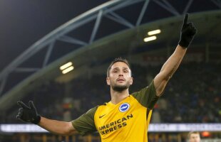 Huddersfield - Brighton 1-2 // Eroul Florin Andone, ales omul meciului! Elogii în presa britanică după primul gol în Premier League