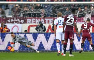 TORINO - GENOA 2-1 // Prelungiri de coșmar » Ionuț Radu a primit două goluri, dar a avut alte 6 intervenții bune în înfrângerea cu Torino