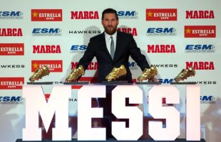 Messi a câștigat pentru a 5-a oară Gheata de Aur: "Nu speram să mi se întâmple toate aceste lucruri minunate" + l-a depășit pe Cristiano