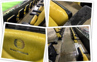 FOTO & VIDEO Redeschidere cu probleme! A crescut iarba, cade tencuiala și plouă la zona VIP: cum arată Arena Națională cu mai puțin de 2 ani înainte de EURO 2020